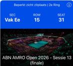 ABN Amro Open 2026 - 2 zitplaatsen tickets  finale, Tickets en Kaartjes, Twee personen, Februari
