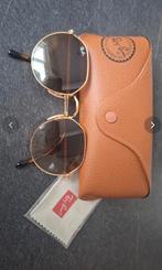 Ray-Ban Round Metal Zonnebril, Zonnebril, Bruin, Ophalen of Verzenden, Zo goed als nieuw