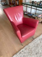 Design fauteuil (Van Til), Gebruikt, Ophalen of Verzenden, Modern, Leer