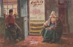 Gerstenhauer - 742 - twa : Serie V - Volendam - Huiskamer, Verzamelen, Ansichtkaarten | Nederland, Verzenden, Voor 1920, Noord-Holland