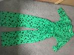 Groene jumpsuit met stippen, maat M, Ophalen of Verzenden, Zo goed als nieuw, Maat 38/40 (M), Groen