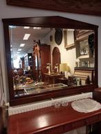 Heldense Exclusief Mahonie Spiegel Factgeslepen Nieuwstaat, 100 tot 150 cm, Ophalen of Verzenden, Zo goed als nieuw, 100 tot 125 cm