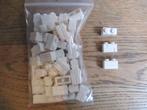 LEGO Masonry Brick/brick met baksteen-motief per 50st White, Nieuw, Ophalen of Verzenden, Lego