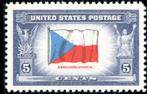 USA Verenigde Staten 910-pf - Vlag van Tjechoslowakije, Ophalen of Verzenden, Noord-Amerika, Postfris