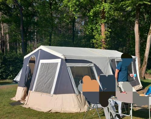 Trigano Alpha GL vouwwagen uit 2015, Caravans en Kamperen, Tenten, Gebruikt, Ophalen