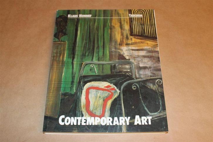 Contemporary Art — Honnef — Kunstboek Jaren 80, Boeken, Kunst en Cultuur | Beeldend, Gelezen, Ophalen of Verzenden