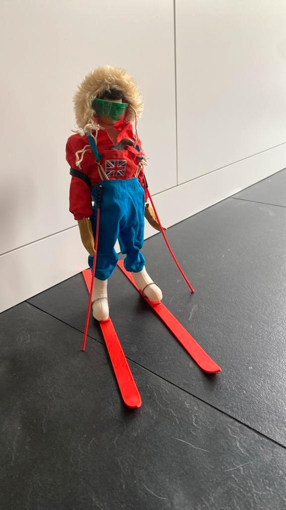 Zeer zeldzame vintage Action Man Skiër (jaren ’60), Verzamelen, Poppen, Gebruikt, Pop, Ophalen of Verzenden