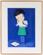 Liu Ye - Crying Girl - hand signed lithograph - ed. of 50, Antiek en Kunst, Kunst | Litho's en Zeefdrukken, Ophalen