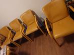 Leolux stoelen okergeel, Ophalen of Verzenden, Zo goed als nieuw