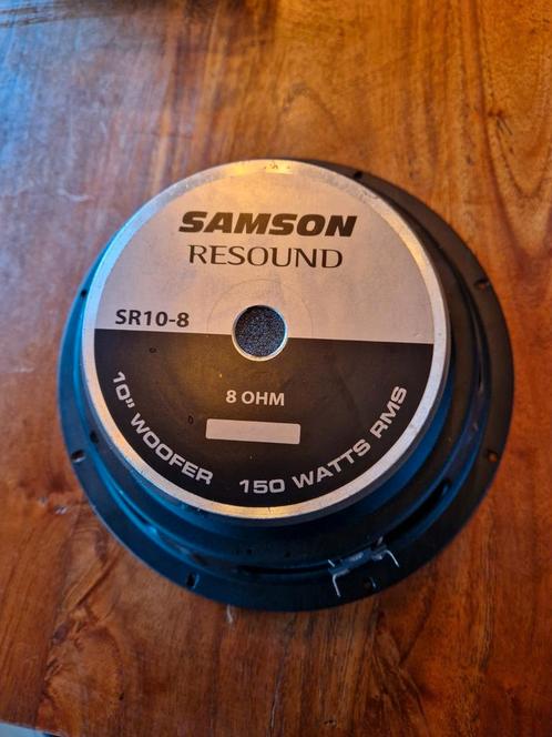 Gezocht rs 10 " midwoofer. Samson resound rs 10, Muziek en Instrumenten, Instrumenten | Onderdelen, Zo goed als nieuw, Ophalen