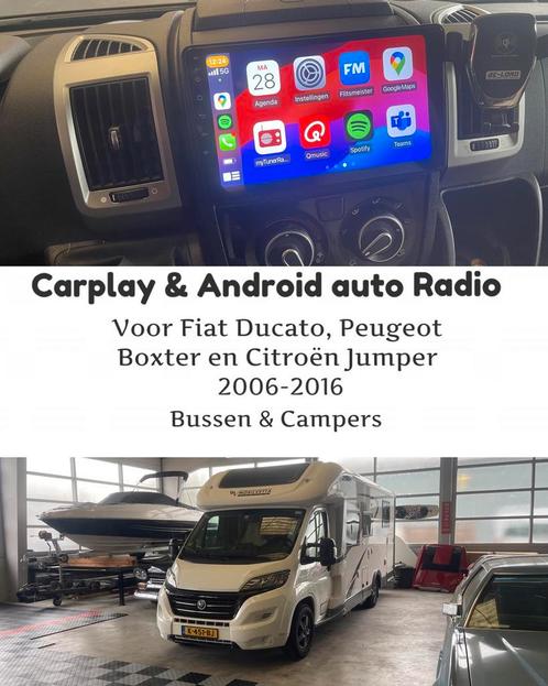 Radio Fiat Ducato Peugeot Boxter Citroën Jumper bus/Camper, Auto diversen, Autoradio's, Ophalen of Verzenden