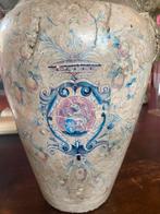oude Italiaanse handgeschilderde vaas kruik, Antiek en Kunst, Ophalen of Verzenden