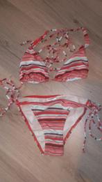 Gestreepte bikini van H&M maat XS, Kleding | Dames, Badmode en Zwemkleding, H&M, Ophalen of Verzenden, Bikini, Gedragen