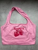 Pink backless crop top, Kleding | Dames, Tops, Ophalen of Verzenden, Zo goed als nieuw, Roze, Shein