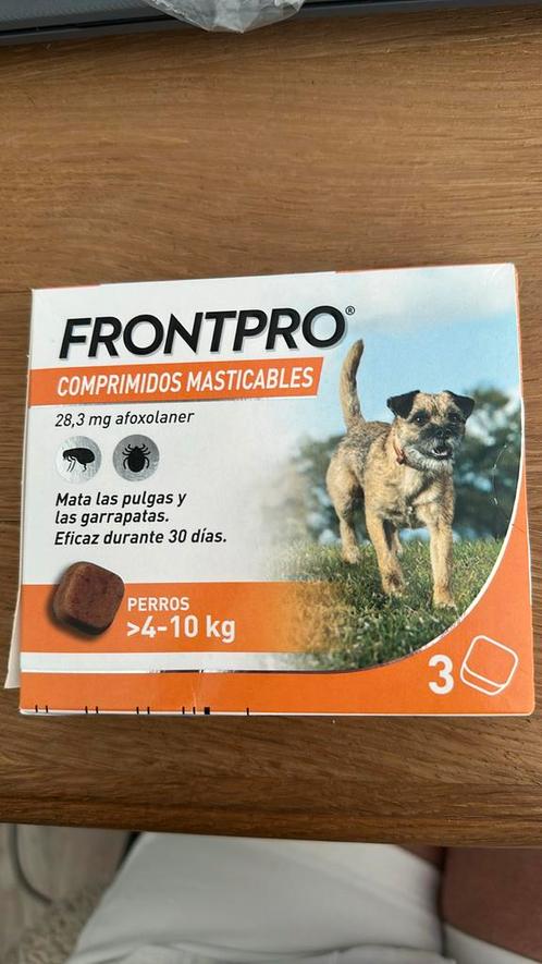 Frontpro tegen teken en vlooien 3 tabletten hond 4-10 kg, Dieren en Toebehoren, Dierenvoeding, Hond, Ophalen of Verzenden