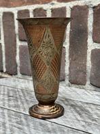 Vintage Turks Koperen Vaasje, Ophalen of Verzenden, Koper