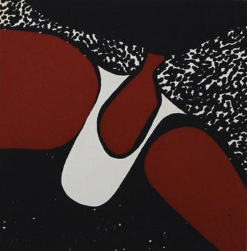 Marcos Irizarry(Yrizarry) Lithografie " Compositie " Ges Gen beschikbaar voor biedingen