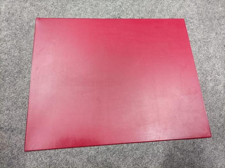 Rode bureauonderlegger, Diversen, Bureau-accessoires, Gebruikt, Ophalen of Verzenden