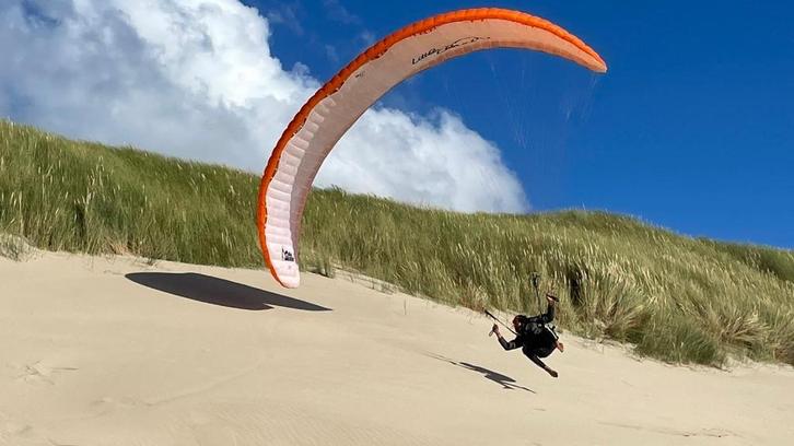 Paraglider The Mini Goose (13.5 m², Sport en Fitness, Zweefvliegen en Paragliding, Gebruikt, Zweefvliegtuig, Ophalen of Verzenden