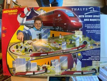 Mehano trein Thalys met maquette en City Cargo Liner. Nieuw. beschikbaar voor biedingen