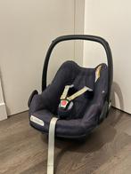 Maxi-Cosi Pebble Plus autostoeltje – Donkerblauw, Ophalen, Autogordel of Isofix, Gebruikt, 0 t/m 13 kg