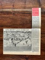 Voetbal krantenartikel Ajax FC Den Haag november 1977 ADO, Ophalen of Verzenden, Knipsel(s)