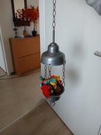 Mooie tinnen kunstplant hanger inclusief. Ketting., Ophalen