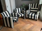 Fauteuil en oorstoel, Huis en Inrichting, Fauteuils, Klassiek, 75 tot 100 cm, Ophalen of Verzenden, Zo goed als nieuw