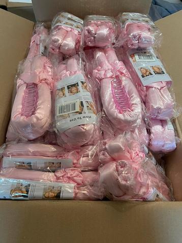 Heatless curls - Haarkrullen met scrunchie & haarclip 93x beschikbaar voor biedingen