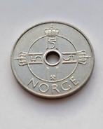 2 x Noorse / Noorwegen 5 Krone Munt 1998 en 2007 (nr.19), Ophalen of Verzenden, Overige landen, Losse munt