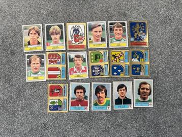 17x Panini Voetbal 78 en 82 stickers nieuw Jans ,Kerkhof  beschikbaar voor biedingen