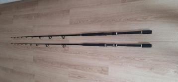 Set shakespeare ugly stik boothengels, 1x 20lb + 1x 30lb  beschikbaar voor biedingen