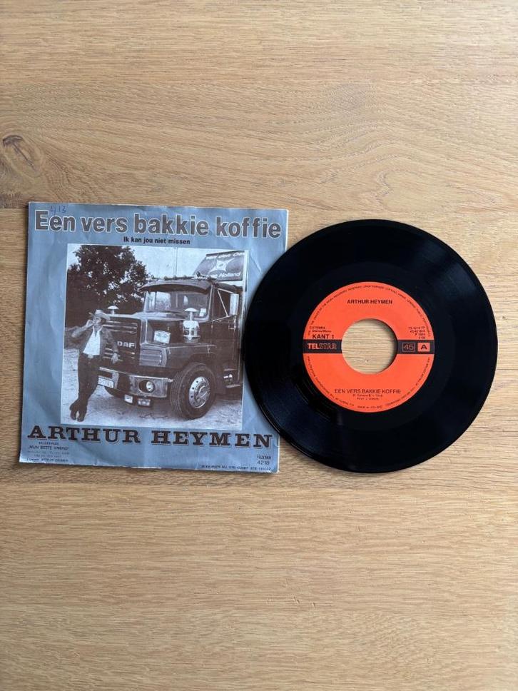 Piraat Telstar: Arthur Heymen: een vers bakkie koffie, Cd's en Dvd's, Vinyl | Nederlandstalig, Gebruikt, Levenslied of Smartlap