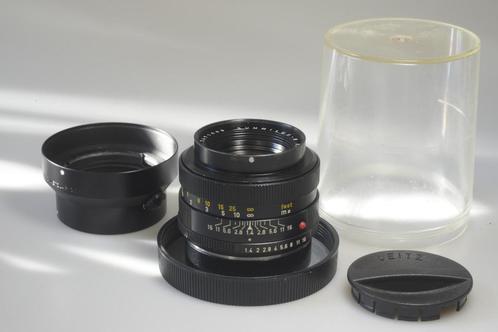 LEITZ LEICA LEICAFLEX SUMMILUX-R 50mm 1.4 3cam  COMPLEET!, Audio, Tv en Foto, Fotografie | Lenzen en Objectieven, Zo goed als nieuw