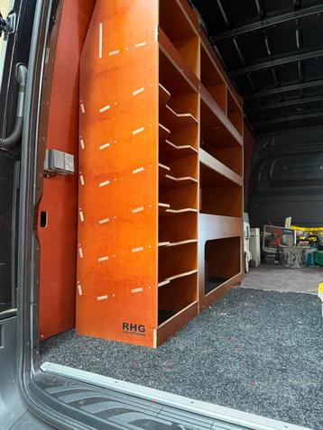 Bedrijfswagen Bus inrichting kasten stelling beschikbaar voor biedingen