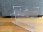 Plexiglas luctuurbak krantenbak, Huis en Inrichting, Woonaccessoires | Krantenbakken en Lectuurbakken, Ophalen of Verzenden, Gebruikt