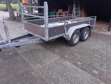 Tk Atec 2 tons tandemasser aanhanger met kenteken  beschikbaar voor biedingen