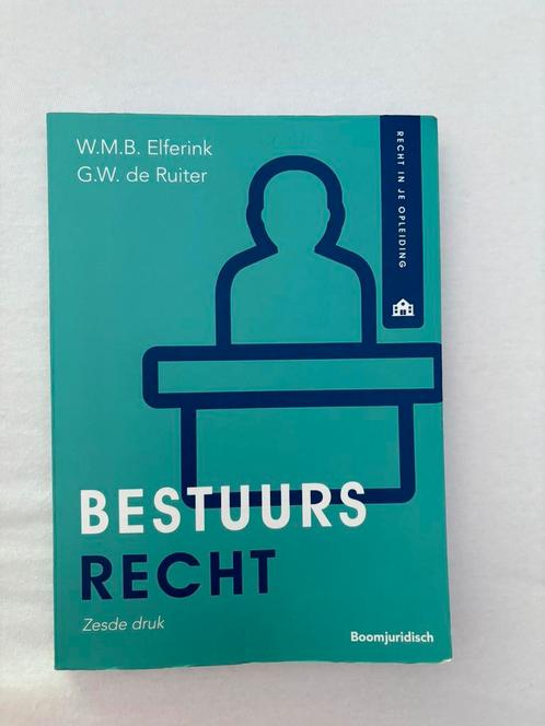 W.M.B. Elferink - Bestuursrecht, Boeken, Wetenschap, Gelezen, Ophalen of Verzenden
