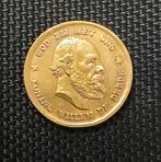 1876 Gouden tientje 10 Gulden Koning Willem III Doublé goud, Koning Willem III, Verzenden, Goud, Losse munt