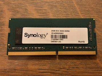 Synology RAM Geheugen - D4ES01-2G (ECC geheugen) beschikbaar voor biedingen