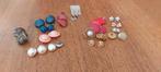 Sieraden , oorbellen, Broches., kettingen in lang en korte m, Ophalen of Verzenden, Gebruikt, Overige materialen