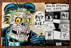 BUY or DIE - Ralph Records POSTER tuxedomoon RESIDENTS punk, Ophalen of Verzenden, Zo goed als nieuw, Overige formaten, Alternative