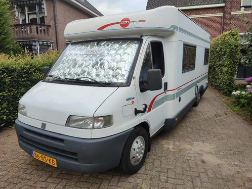 Camper, Caravans en Kamperen, Campers, Particulier, Half-integraal, tot en met 4, Fiat, Diesel, 6 tot 7 meter, Ophalen