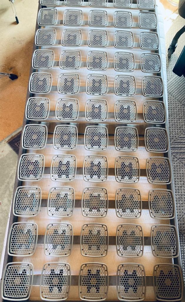 Tempur schotelbodem, Huis en Inrichting, Slaapkamer | Matrassen en Bedbodems, Gebruikt, Bedbodem, 90 cm, 210 cm, Eenpersoons, Ophalen