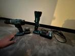 Makita set, Doe-het-zelf en Verbouw, Gereedschap | Boormachines, Ophalen of Verzenden, Zo goed als nieuw, 600 watt of meer