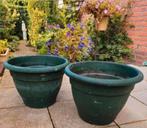 2 ELHO kunststof bloempotten 50 x 38 cm in 1 koop, Ophalen, Kunststof, Gebruikt, 40 cm of meer