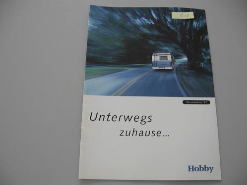 CAM 013 Hobby Reisemobile ‘97, folder, Boeken, Catalogussen en Folders, Zo goed als nieuw, Folder, Ophalen of Verzenden