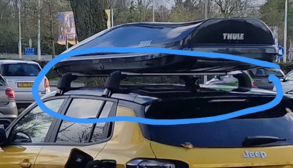 Originele Jeep Avenger Dakdragers, Ophalen, Gebruikt