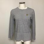 Lyle&Scott: z.g.a.n. sportief gestreepte trui maat M, Kleding | Heren, Zo goed als nieuw, Lyle&Scott, Verzenden, Maat 48/50 (M)