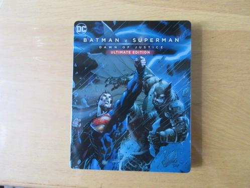 Batman v Superman Dawn of Justice ultimate edition 4K steelb, Cd's en Dvd's, Blu-ray, Zo goed als nieuw, Science Fiction en Fantasy
